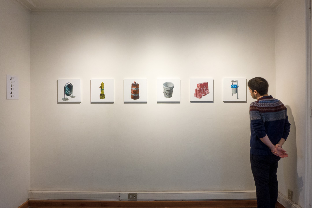 algunas cosas, Exposición Individual, Casa en blanco, 2017