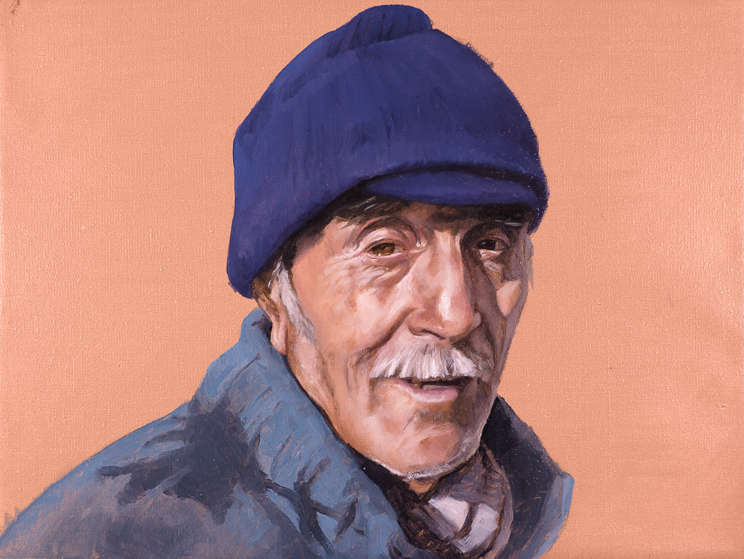 Virgilio III, Óleo, sobre tela de algodón, 30 x 40 cm