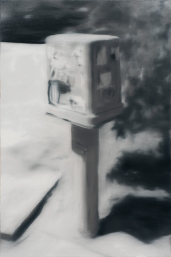 caja con cables, Óleo, sobre tela de algodón, 67 x 45 cm
