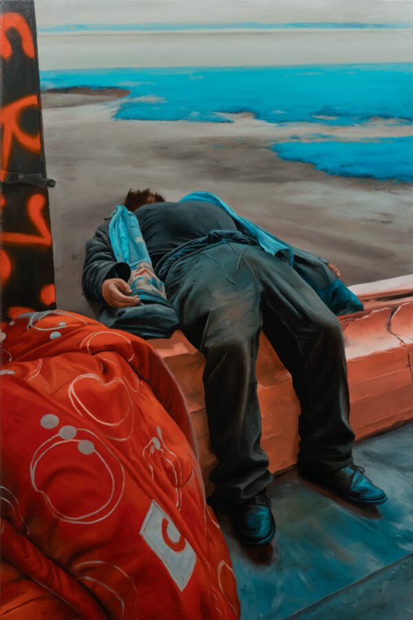 Ticio, Óleo, sobre tela de algodón, 90 x 60 cm