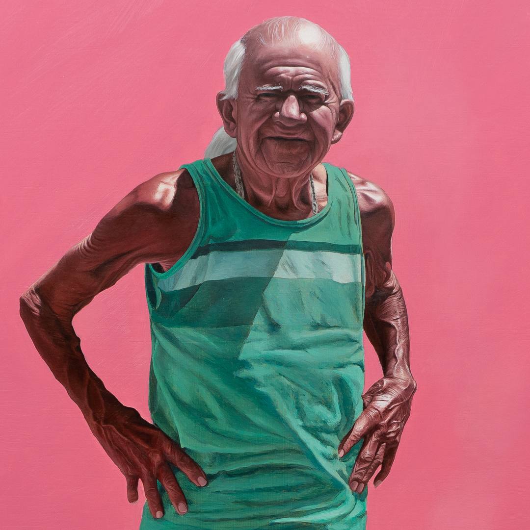 Don Tito, Oil, About linen, 90 x 60 cm / 35.4 x 23.6 in