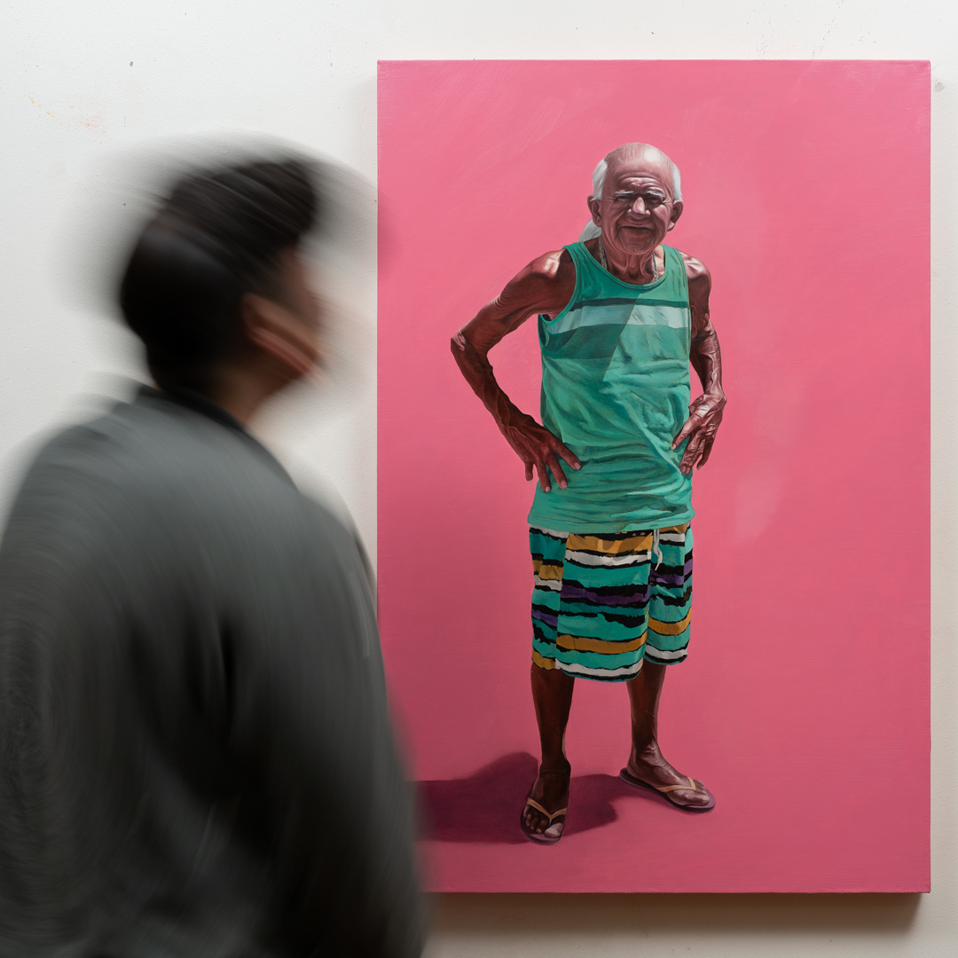 Don Tito, Oil, About linen, 90 x 60 cm / 35.4 x 23.6 in
