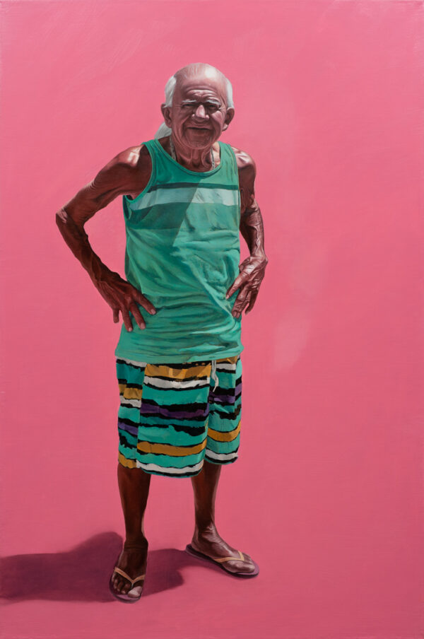 Don Tito, Óleo, sobre lino, 90 x 60 cm
