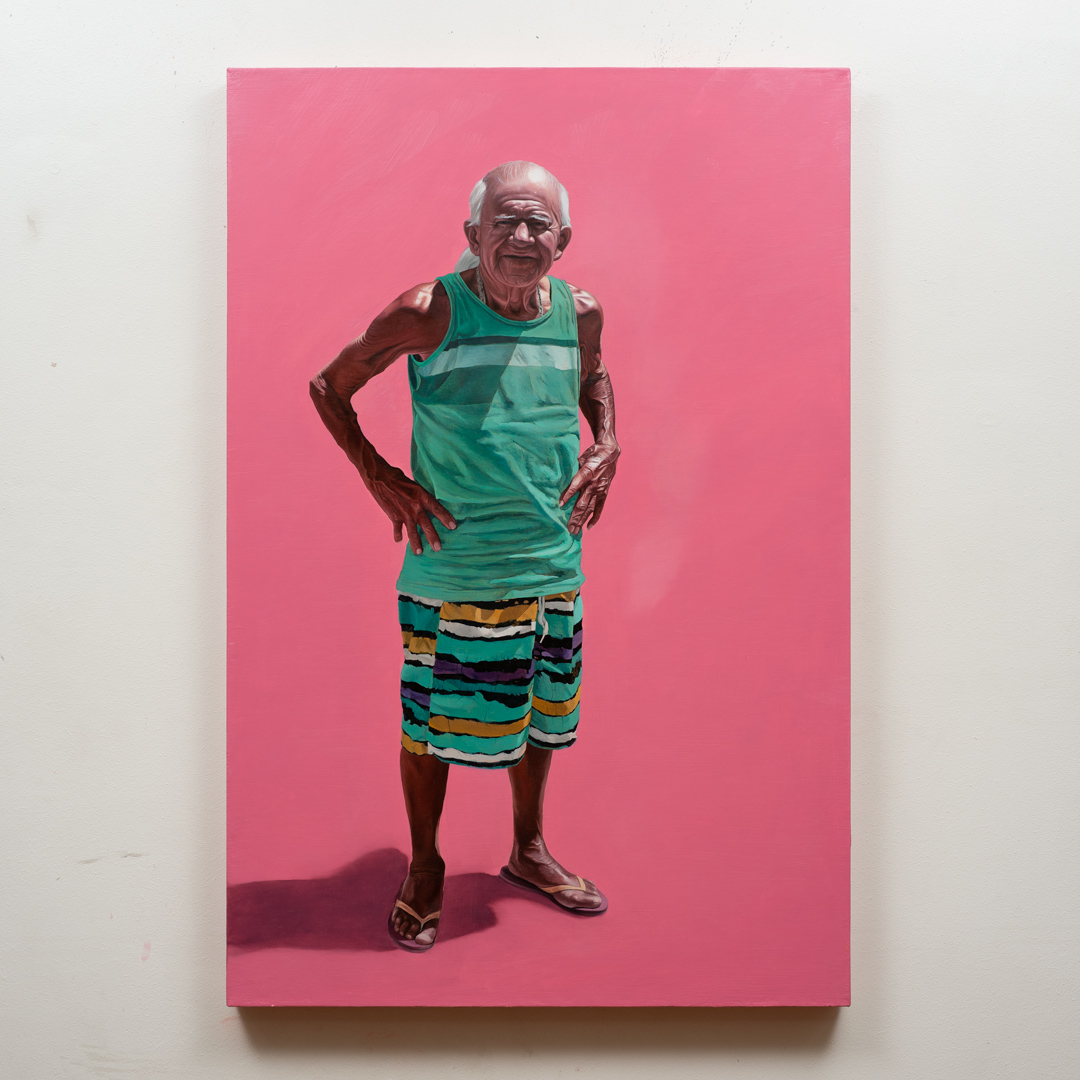 Don Tito, Oil, About linen, 90 x 60 cm / 35.4 x 23.6 in