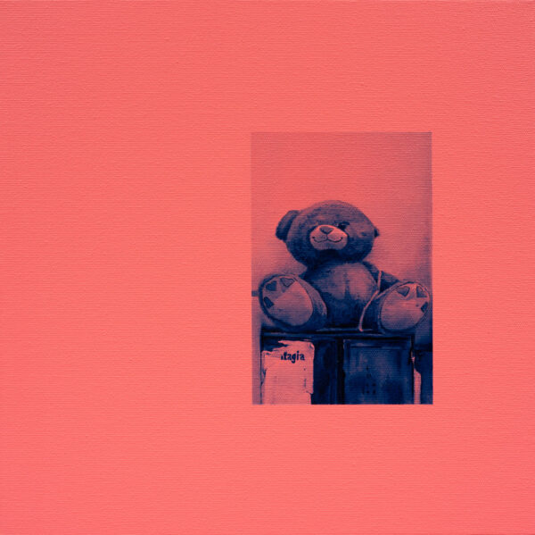 Teddy Fresh, Óleo y Acrílico, sobre tela de algodón, 30 x 40 cm