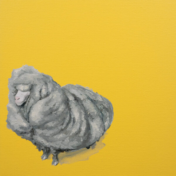 Dolly Parton, Oil and Acrylic, About cotton fabric, 30 x 30 cm / 11.8 x 11.8 in
