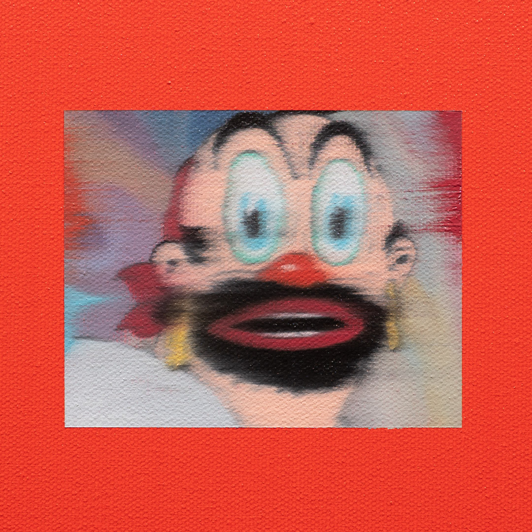 el secreto de sus ojos, Óleo y Acrílico, sobre tela de algodón, 30 x 40 cm