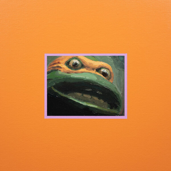 I’m Rick James b****, Óleo y Acrílico, sobre tela de algodón, 30 x 30 cm
