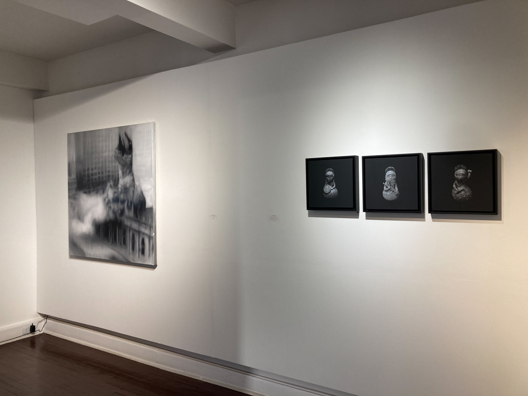 B&N / Oscuro y Germinal, Exposición Colectiva, Factoría Santa Rosa, Chile, 2021