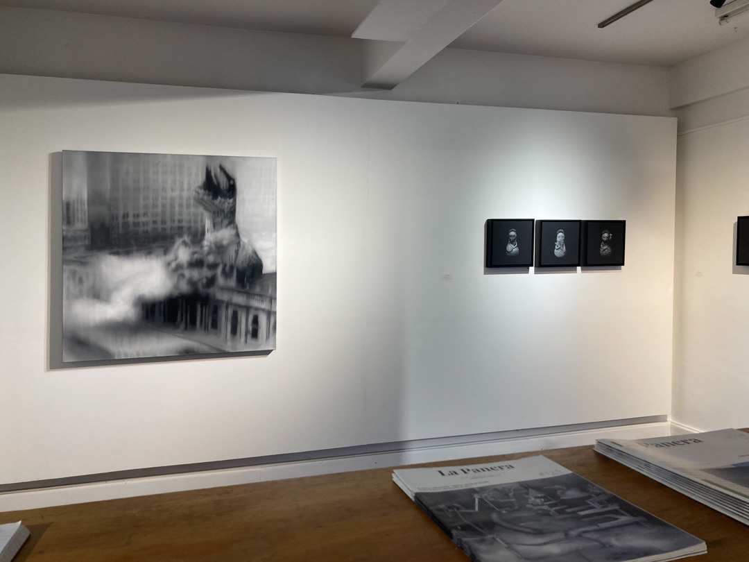 B&N / Oscuro y Germinal, Exposición Colectiva, Factoría Santa Rosa, Chile, 2021