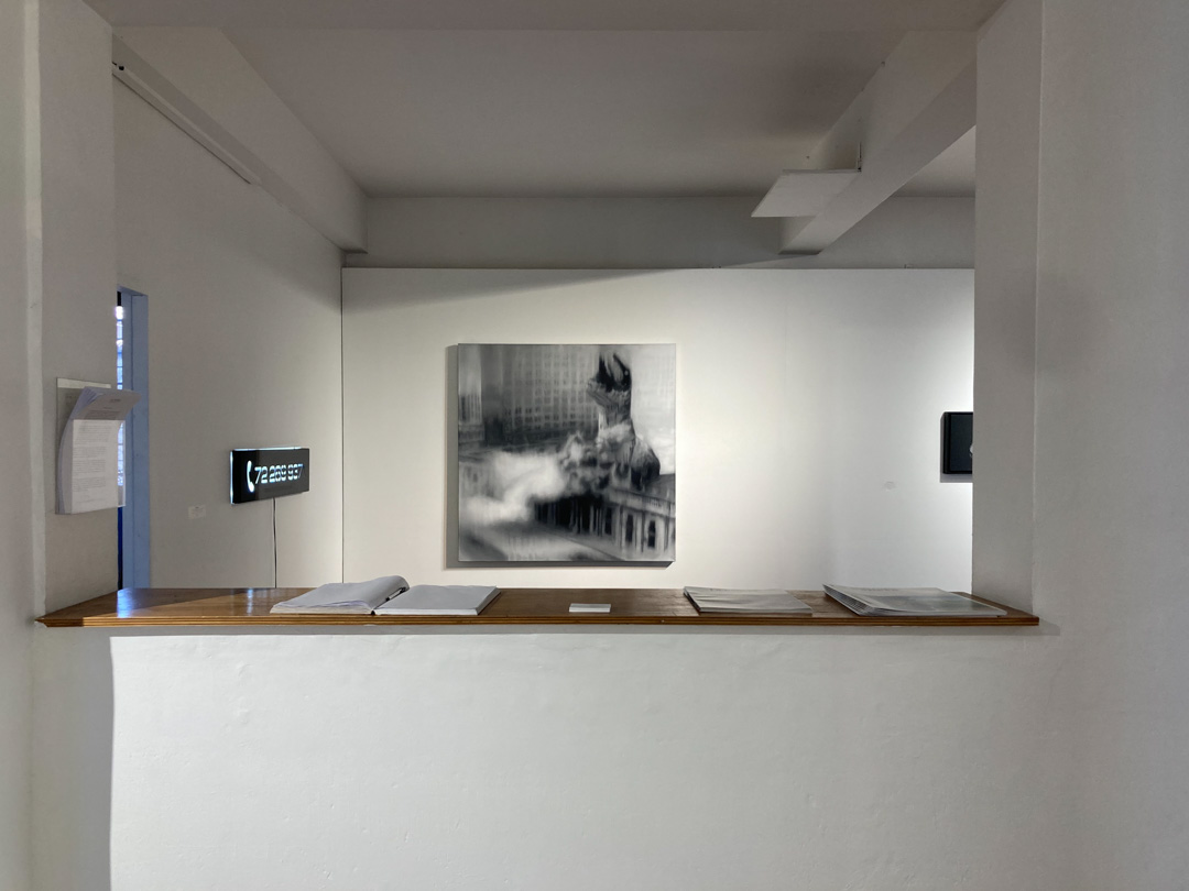 B&N / Oscuro y Germinal, Exposición Colectiva, Factoría Santa Rosa, Chile, 2021