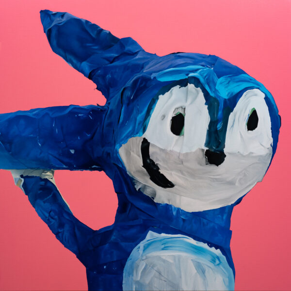 Zonik, Óleo y Acrílico, sobre tela de algodón, 100 x 100 cm
