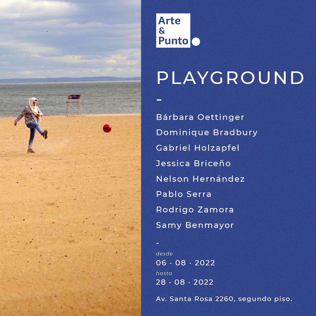 PLAYGROUND, Group exhibition, Factoría Santa Rosa, Chile, 2022