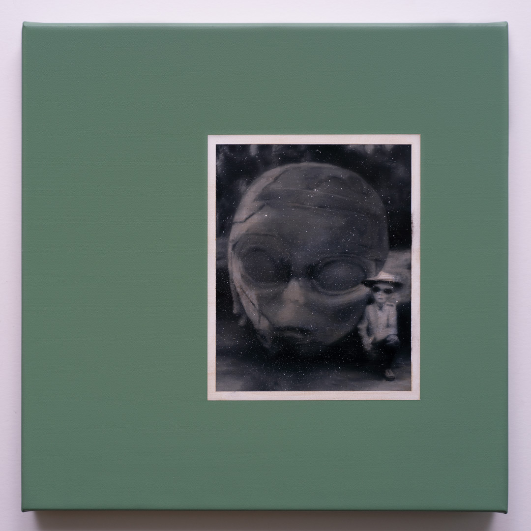 Finders keepers (losers weepers), Óleo y Acrílico, sobre tela de algodón, 30 x 30 cm
