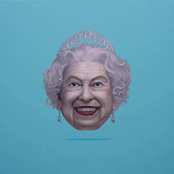 A head above the rest, Óleo y Acrílico, sobre tela de algodón, 30 x 30 cm