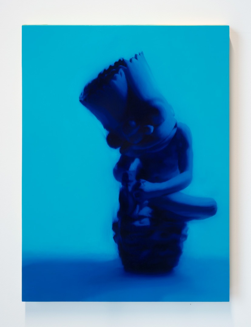 Fever dream (Spinario) II, Óleo, sobre panel de madera, 61 x 46 cm
