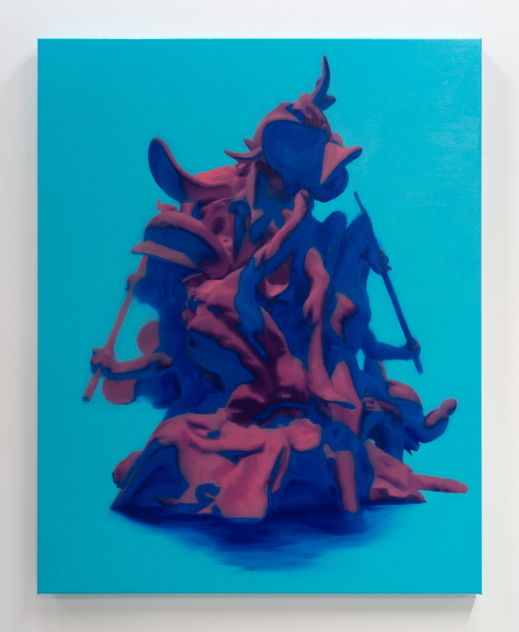 Ozymandias II, Óleo, sobre lino, 100 x 80 cm