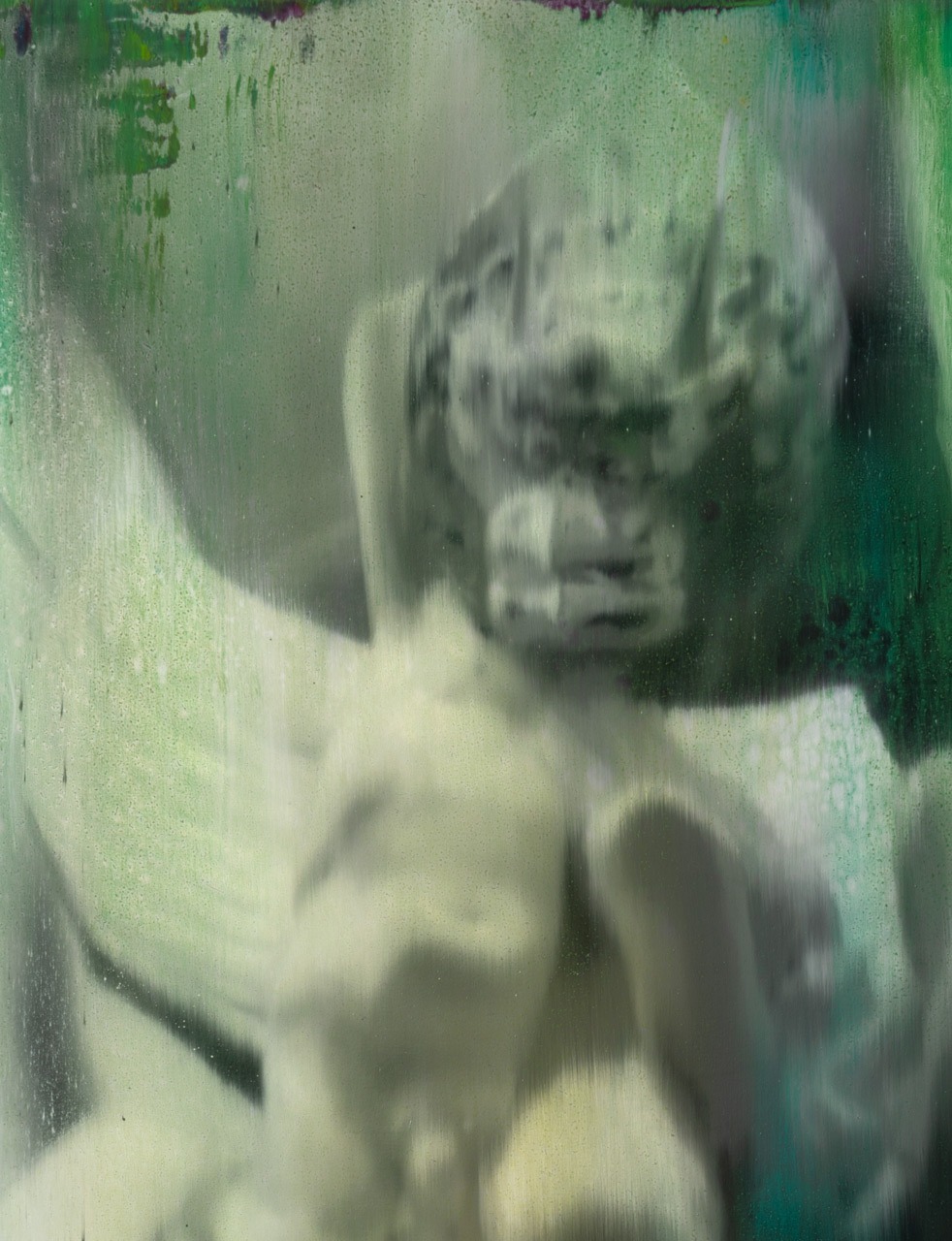 El rapto, Óleo, sobre panel de madera, 61 x 46 cm